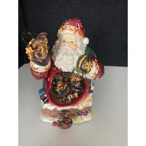 St.Nicholas square Porcelain Santa Claus